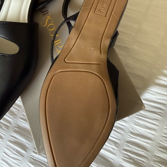 Franco Sarto Black Women's Flats - Picture 4 of 5